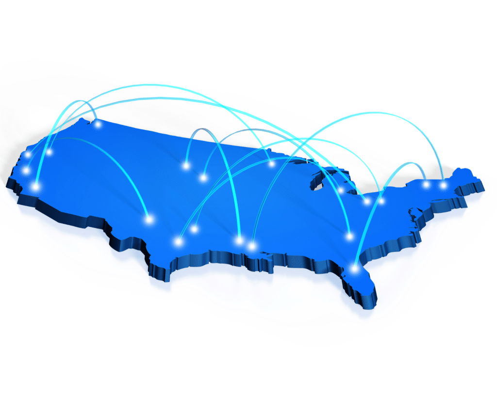 map-of-united-states-with-shipping-routes