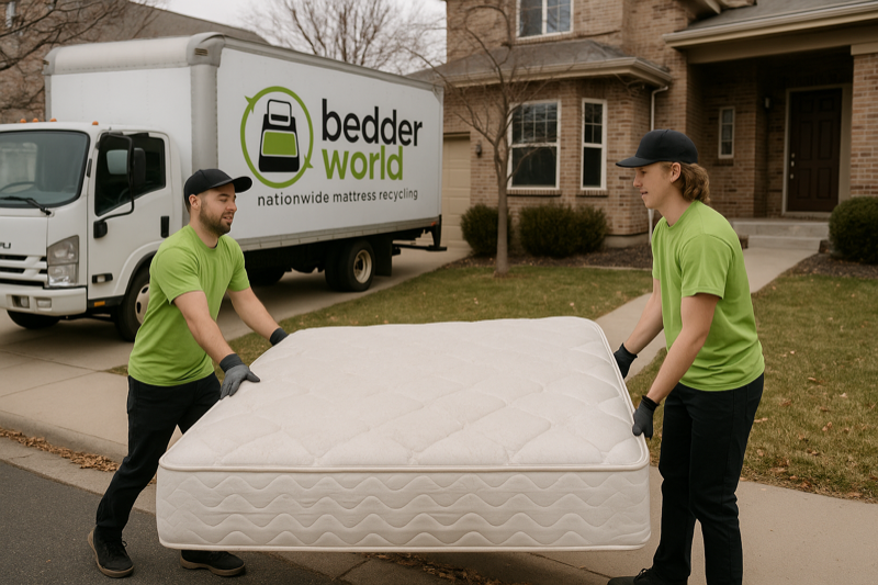 Professional mattress removal service